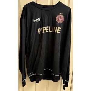 Capelli Sport Pipeline Mens XL Soccer Club shirt long sleeve‎ black